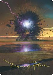 Return to Dust Art Card (Gold-Stamped Signature) [Commander Masters Art Series]