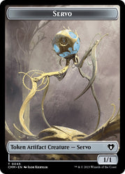 Servo // Myr Double-Sided Token [Commander Masters Tokens]