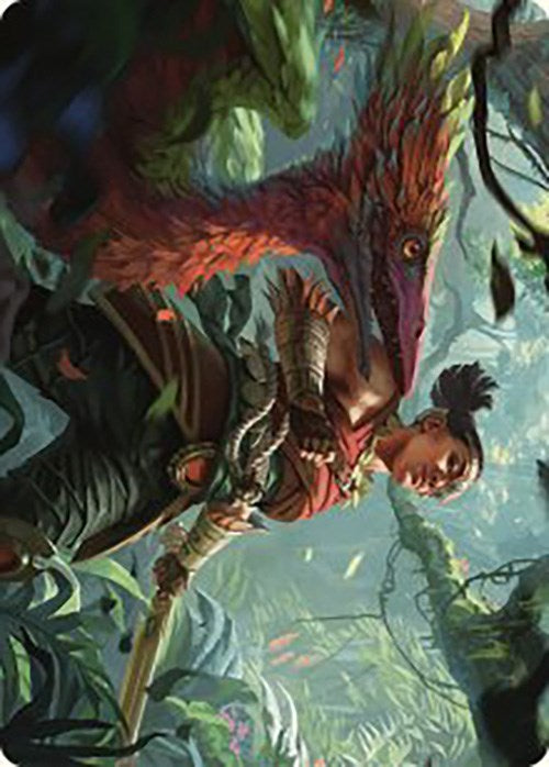 Wayta, Trainer Prodigy Art Card [The Lost Caverns of Ixalan Art Series]