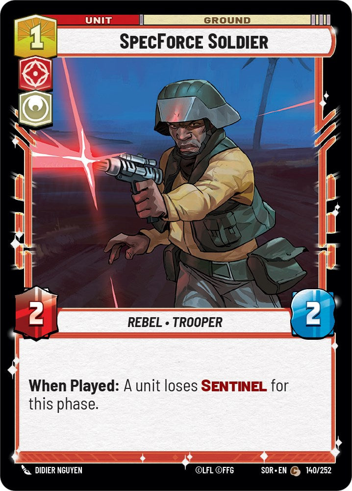 SpecForce Soldier (140/252) [Spark of Rebellion]