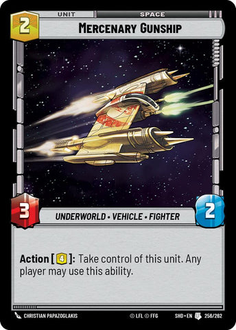 Mercenary Gunship (256/262) [Shadows of the Galaxy]