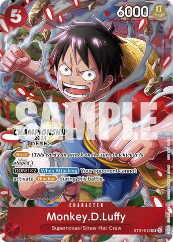 Monkey.D.Luffy (CS 2024 Celebration Pack) [One Piece Promotion Cards]