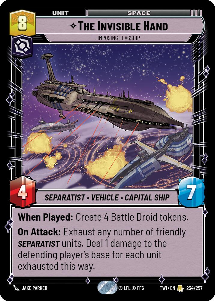 The Invisible Hand - Imposing Flagship (234/257) [Twilight of the Republic]