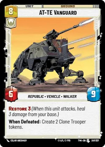 AT-TE Vanguard (247/257) [Twilight of the Republic]