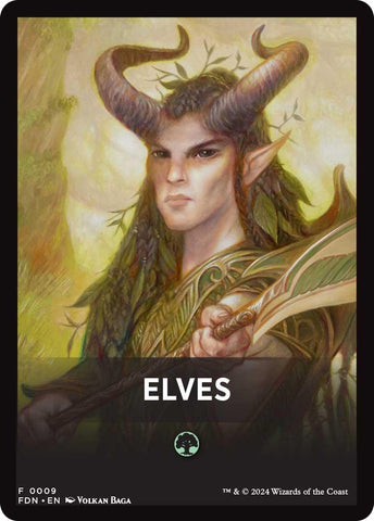 Elves Theme Card [Foundations Jumpstart Front Cards]