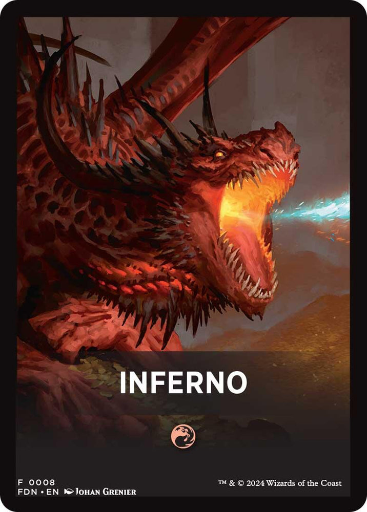 Inferno Theme Card [Foundations Jumpstart Front Cards]