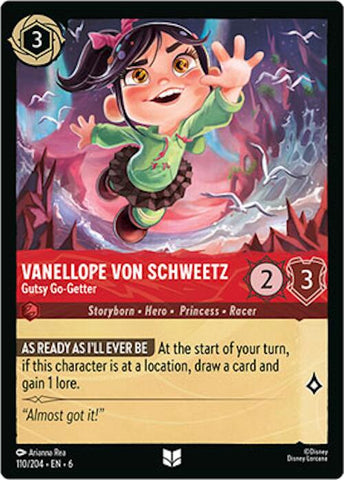 Vanellope von Schweetz - Gutsy Go-Getter (110/204) [Azurite Sea]