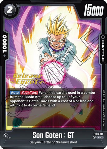 Son Goten : GT [Ultra Limit Release Event Cards]