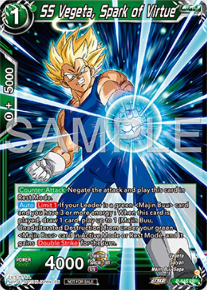 SS Vegeta, Spark of Virtue (P-645) [Tournament Promotion Cards]