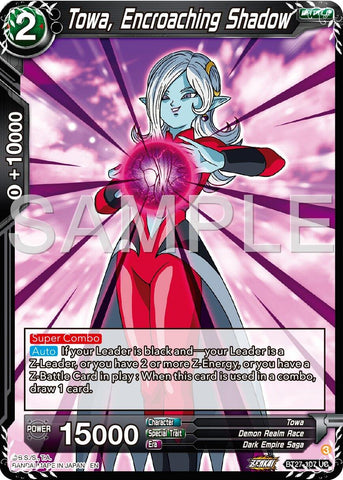 Towa, Encroaching Shadow (BT27-107) [History of Z]