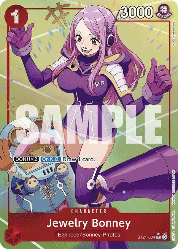 Jewelry Bonney (Parallel) [Starter Deck EX: Gear 5]