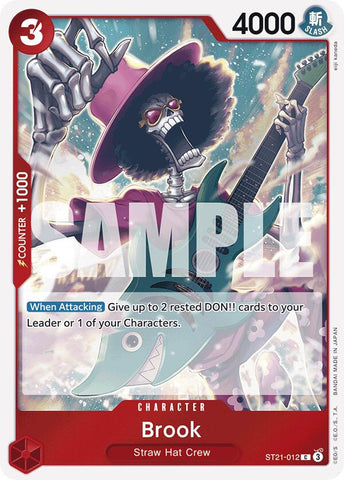 Brook [Starter Deck EX: Gear 5]