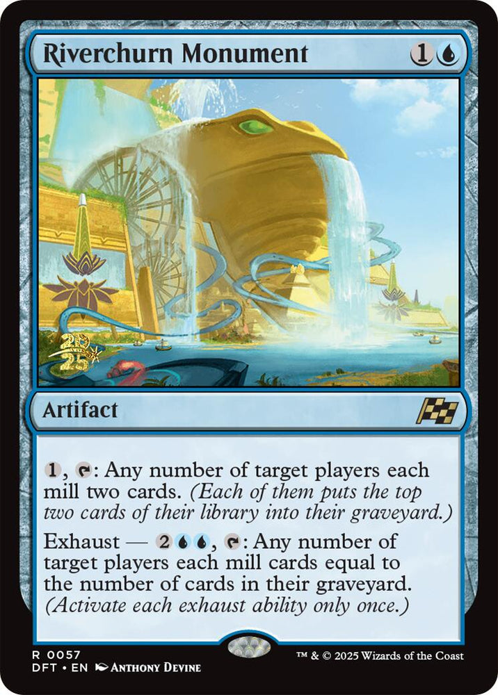 Riverchurn Monument [Aetherdrift Prerelease Promos]