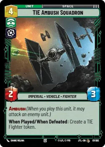 TIE Ambush Squadron (087/257) [Jump to Lightspeed]