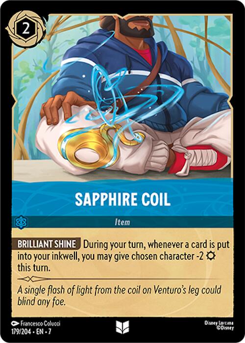 Sapphire Coil (179/204) [Archazia's Island]