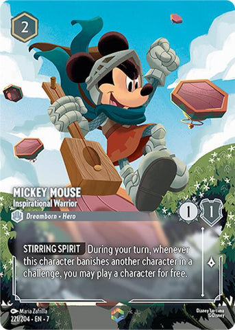 Mickey Mouse - Inspirational Warrior (Enchanted) (221/204) [Archazia's Island]