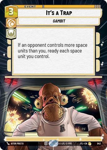 It's a Trap (Hyperspace Foil) (943) [Jump to Lightspeed]