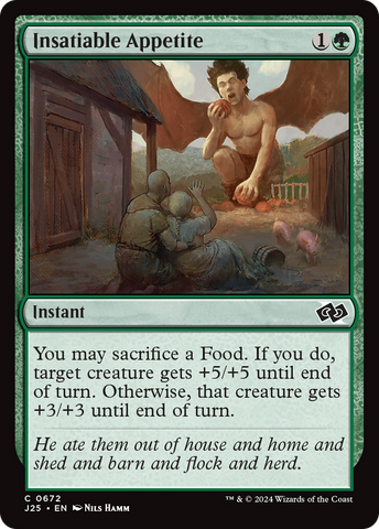 Insatiable Appetite [Foundations Jumpstart]