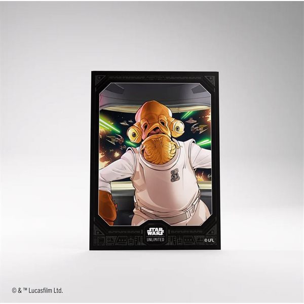 Star Wars: Unlimited - Art Sleeves (Admiral Ackbar)