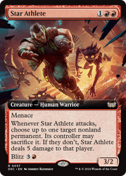 Star Athlete (Extended Art) [Duskmourn: House of Horror Commander]