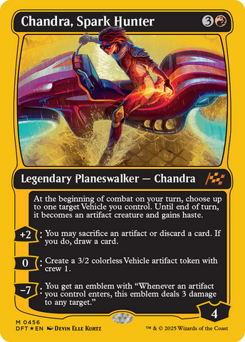 Chandra, Spark Hunter (First-Place Foil) [Aetherdrift]