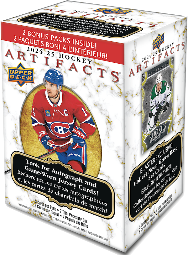 2024-2025 Hockey - Upper Deck Artifacts - Blaster - Retail