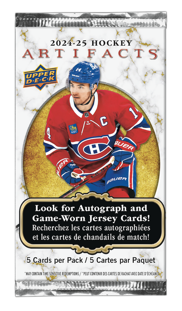 2024-2025 Hockey - Upper Deck Artifacts - Blaster - Retail