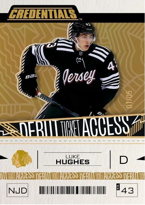 2023-2024 Hockey - Upper Deck Credentials - Box - Hobby