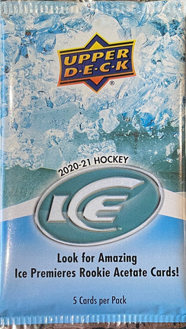 2020-2021 Hockey - Upper Deck ICE - BoxTopper Pack - Hobby