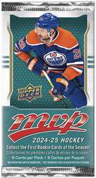 2024-2025 Hockey - Upper Deck MVP - Single Pack - Retail