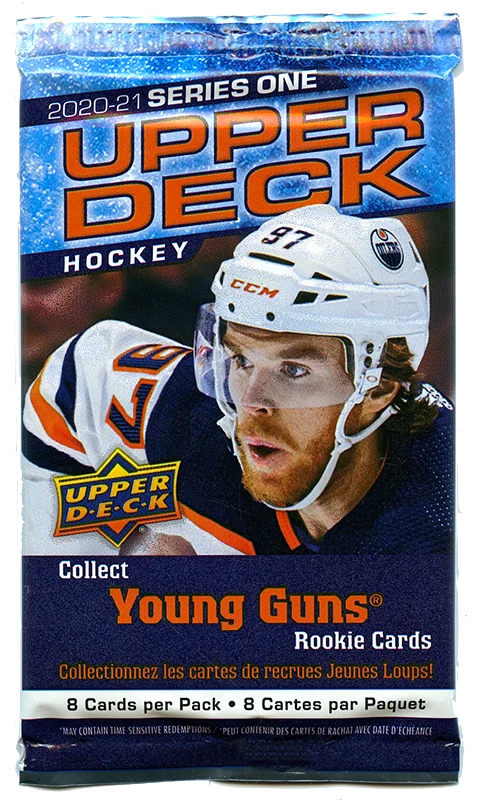 2020-2021 Hockey - Upper Deck Series 1 - Single Pack - Retail