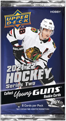 2021-2022 Hockey - Upper Deck Series 2 - Single Pack - Hobby