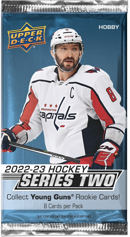 2022-2023 Hockey - Upper Deck Series 2 - Single Pack - Hobby