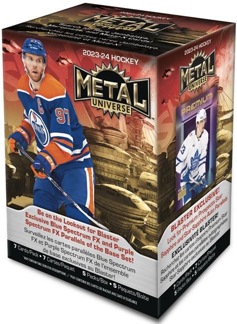 2023-2024 Hockey - Upper Deck Skybox Metal Universe - Blaster - Retail