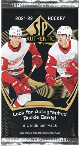 2021-2022 Hockey - Upper Deck SP Authentic - Box - Hobby