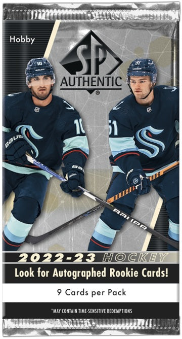 2022-2023 Hockey - Upper Deck SP Authentic - Single Pack - Hobby