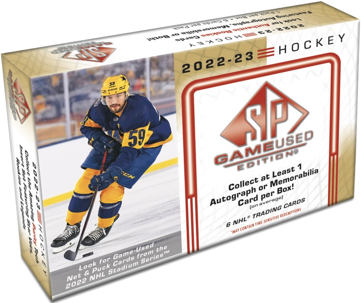 2022-2023 Hockey - Upper Deck SP Game Used - Box - Hobby