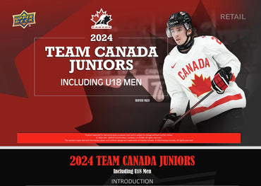 2024 Hockey - Upper Deck Team Canada Juniors - Blaster - Retail