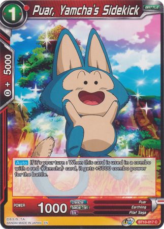 Puar, Yamcha's Sidekick (BT10-017) [Rise of the Unison Warrior]