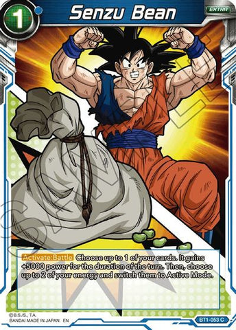 Senzu Bean (Reprint) (BT1-053) [Battle Evolution Booster]