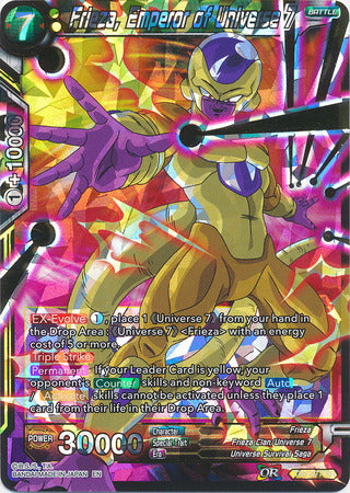 Frieza, Emperor of Universe 7 (Shatterfoil) (TB1-077) [Dragon Brawl]