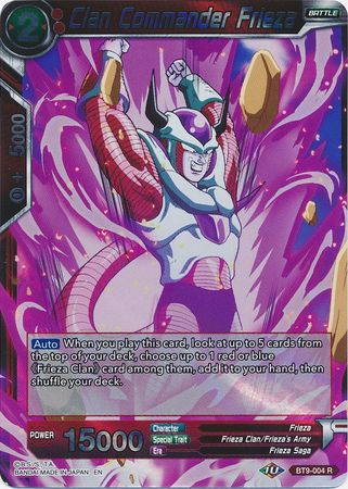 Clan Commander Frieza (BT9-004) [Universal Onslaught]