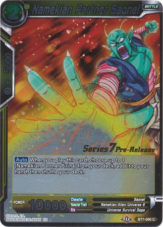 Namekian Partner Saonel (BT7-090_PR) [Assault of the Saiyans Prerelease Promos]