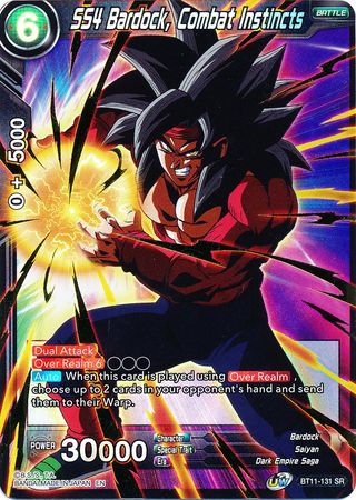 SS4 Bardock, Combat Instincts (BT11-131) [Vermilion Bloodline]