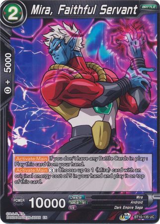 Mira, Faithful Servant (BT10-135) [Rise of the Unison Warrior]