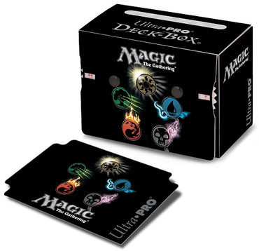 Ultra PRO: Deck Box - Mana 4 (Symbols with Life Counters)