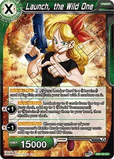 Launch, the Wild One (EB1-25) [Battle Evolution Booster]