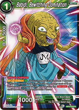 Babidi, Bewitching Domination (Rare) (BT13-075) [Supreme Rivalry]