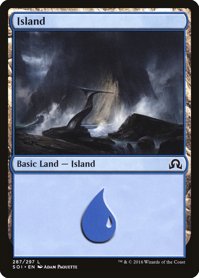 Island (287) [Shadows over Innistrad]