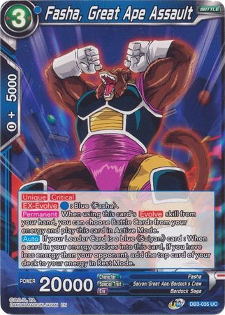 Fasha, Great Ape Assault (DB3-035) [Giant Force]